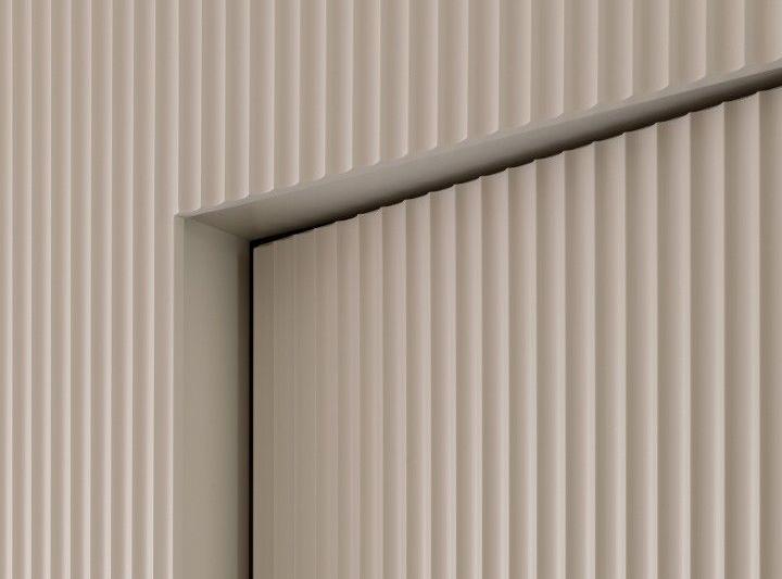 Стеновая панель Волшебная Палочка 103. 2700*120*12 мм Белая под покраску