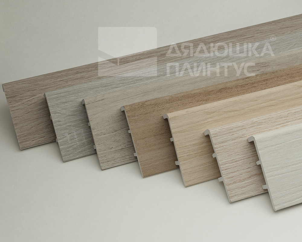 Плинтус ПВХ Рико Концепт 80мм 2,2м 80126