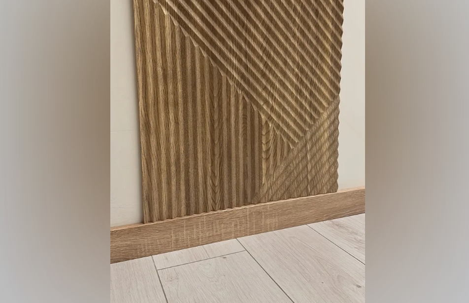 Плинтус ПВХ Рико Концепт 80мм 2,2м. 80015