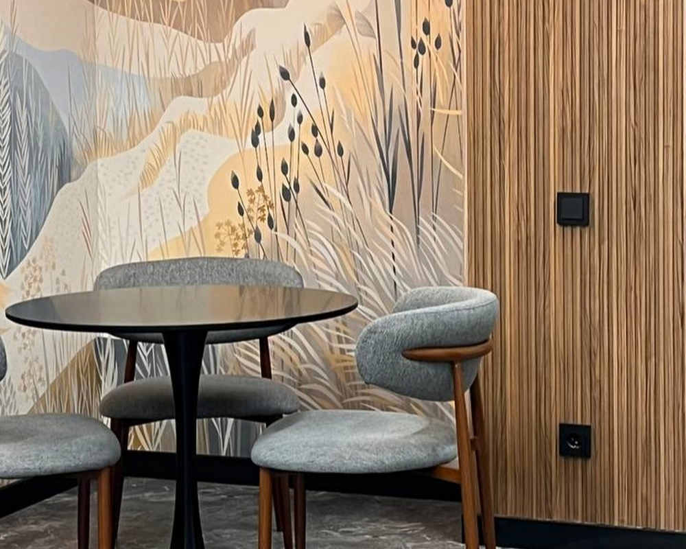 Панель МДФ ACUPAN 61.08.122507.92 трубки 12х122х2760 мм Орех светлый