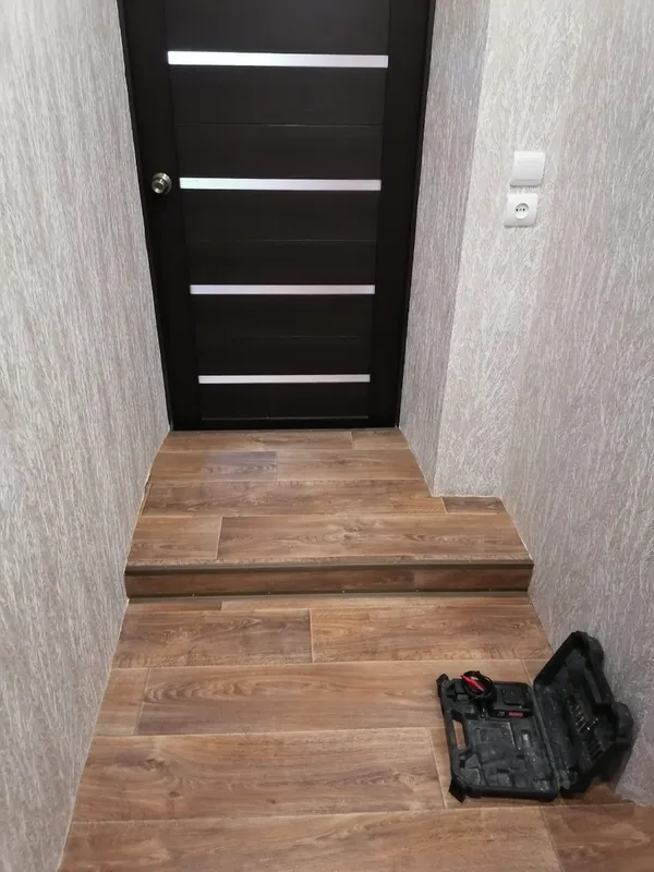 Порог угловой ПУ 05-1.900.087 Дуб беленый