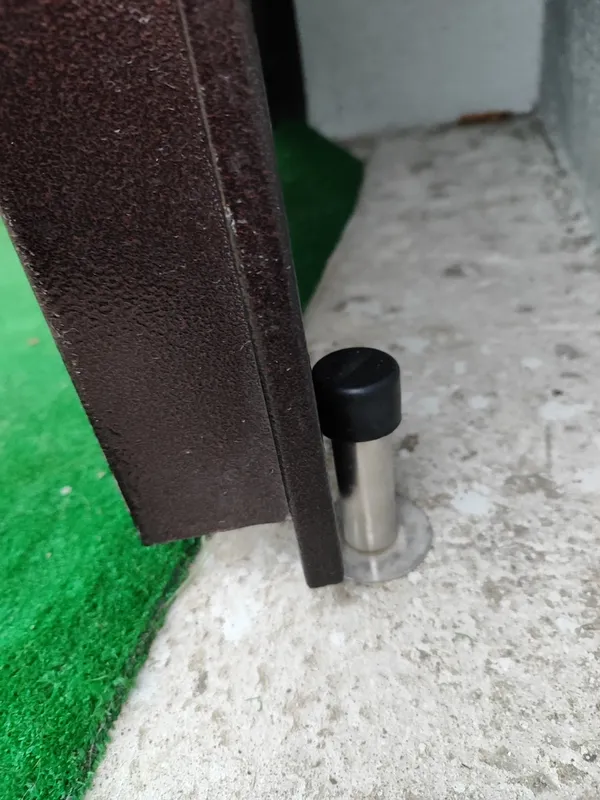 Упор дверной DS009-INOX 85 мм