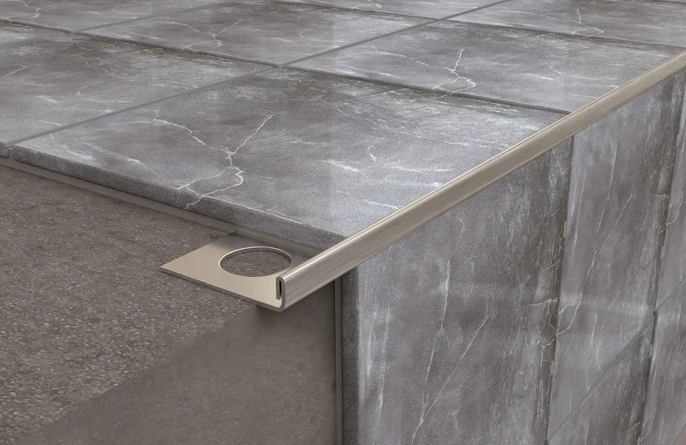 Профиль для внешнего угла 10мм 2,7м нержавеющая сталь MSPK 01-10NSP.2700.001