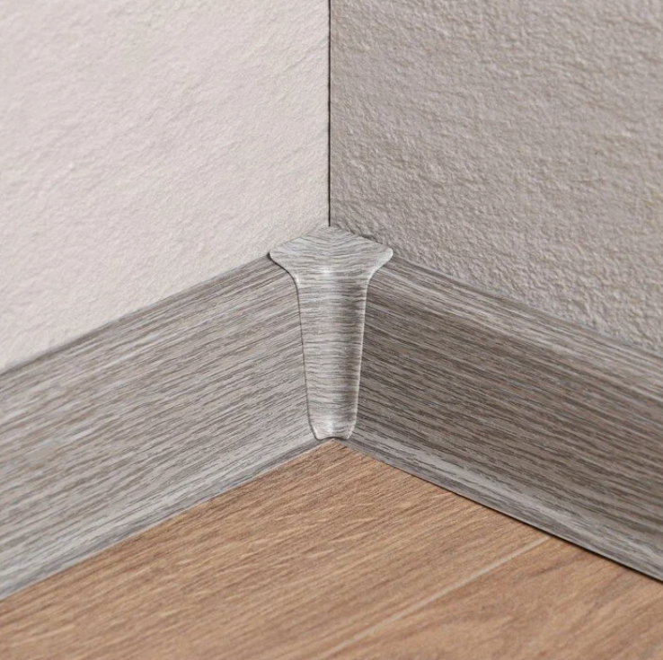 Плинтус ПВХ Волшебная палочка 70мм Home 2,2м 7008