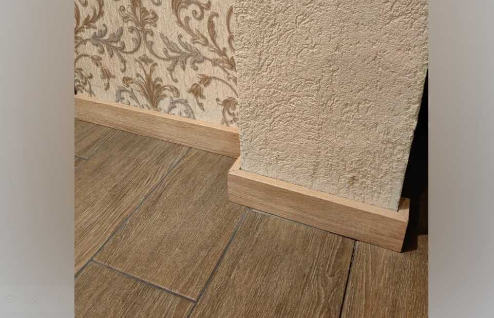 Плинтус МДФ Волшебная палочка. Гарден .205 Эльм натуральный