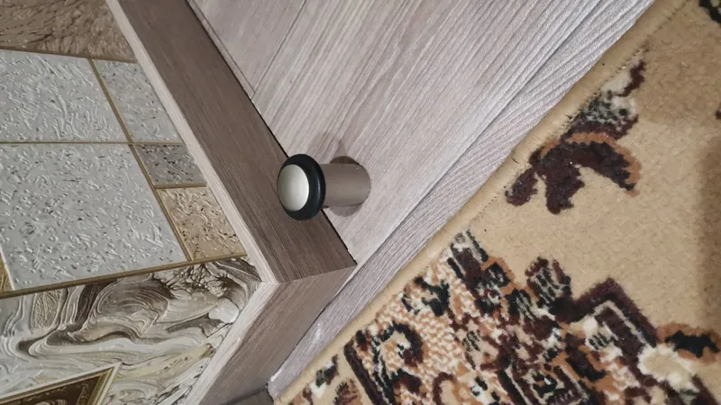 Упор дверной DS-0013-BN Черный никель