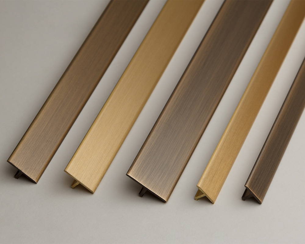 Профиль Т-образный латунь под бронзу 14мм 2,7м MSPCROB 149