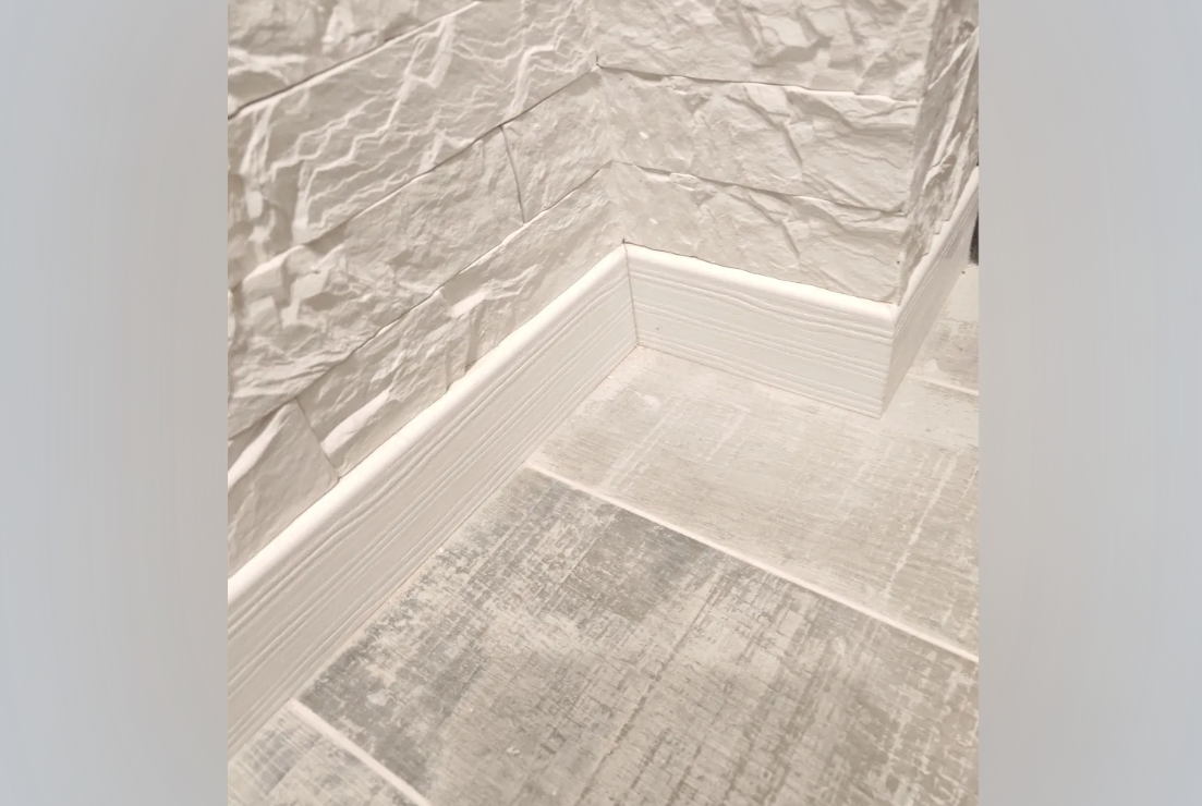 Плинтус ПВХ Рико Концепт 80мм 2,2м. 80001