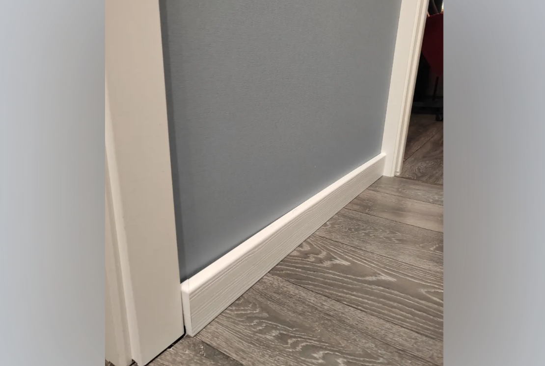 Плинтус ПВХ Рико Концепт 80мм 2,2м. 80000