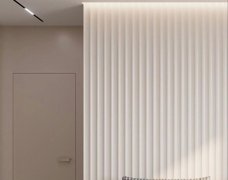 Стеновая панель Волшебная Палочка 105. 2700*120*12 мм Белая под покраску