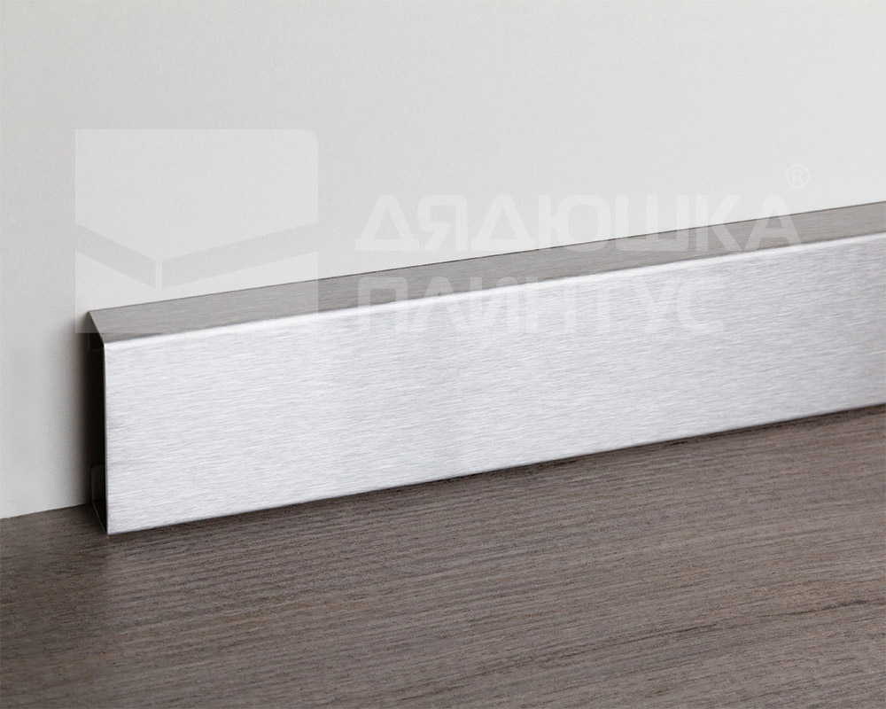 Плинтус из нержавеющей стали Пл 60-1НС.2700.001