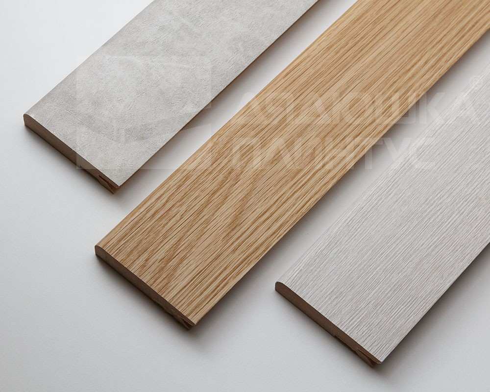 Плинтус МДФ Лука Пл 80МДФ.2700.Point line 24066 Бетон лофт светлый