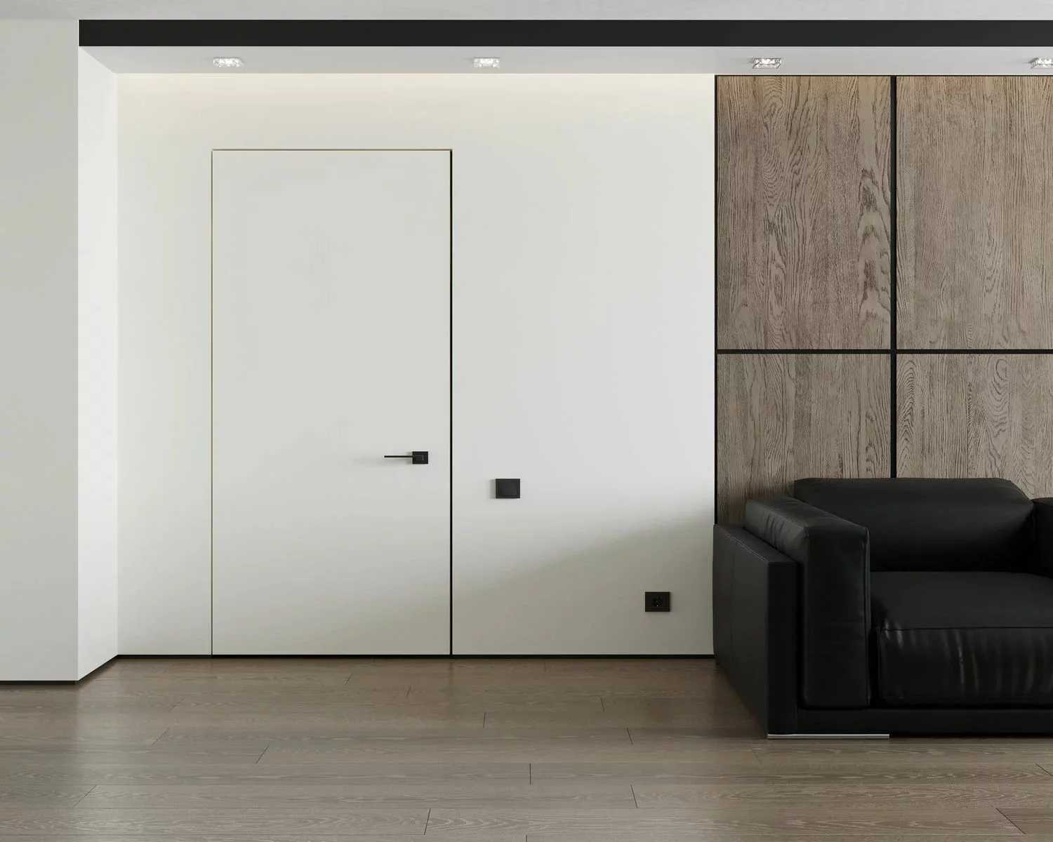 Теневой профиль Decaro Engineering D001А Black 2,0 м