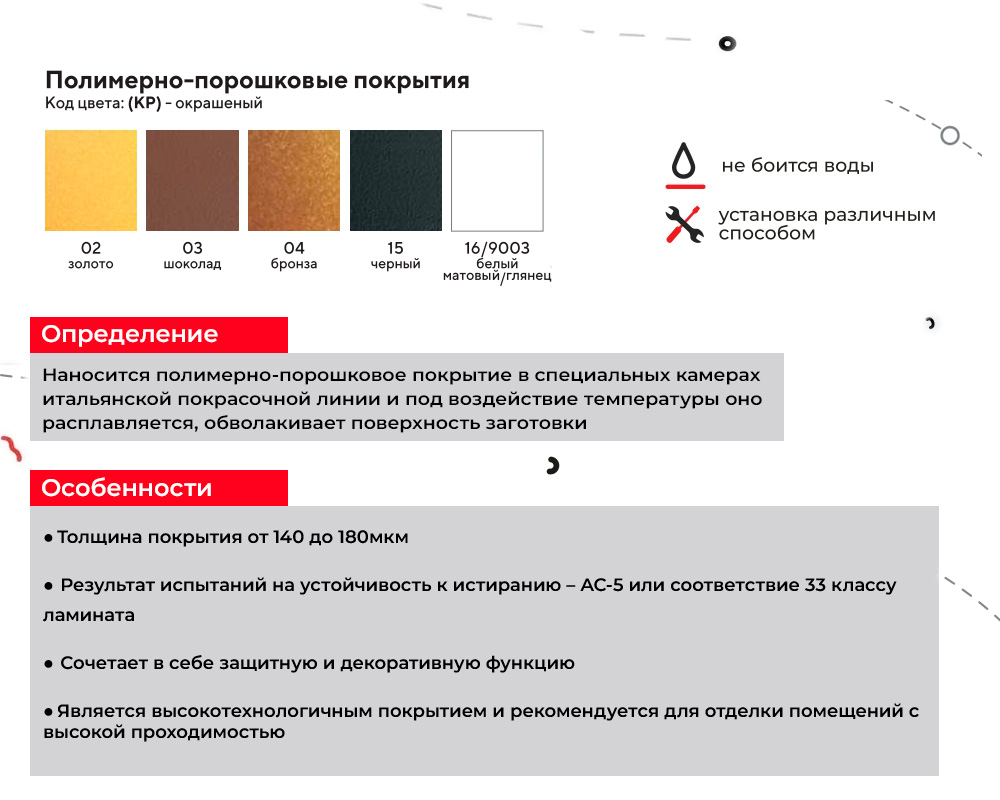 Порог разноуровневый ПР 03.1800.15 Черный