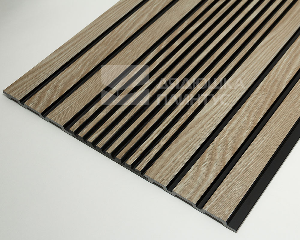 Панель вспененный полистирол ГРЕЙС 3D RAIL 120*2700 мм. Венге