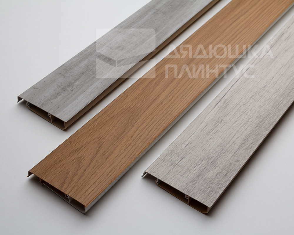 Плинтус ПВХ MAGIC STIСK 77мм 2,2 м MS05 Бетон