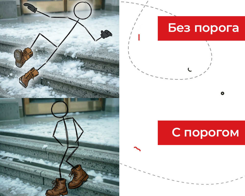 Порог одноуровневый ПС 08.2700.242л Шампань