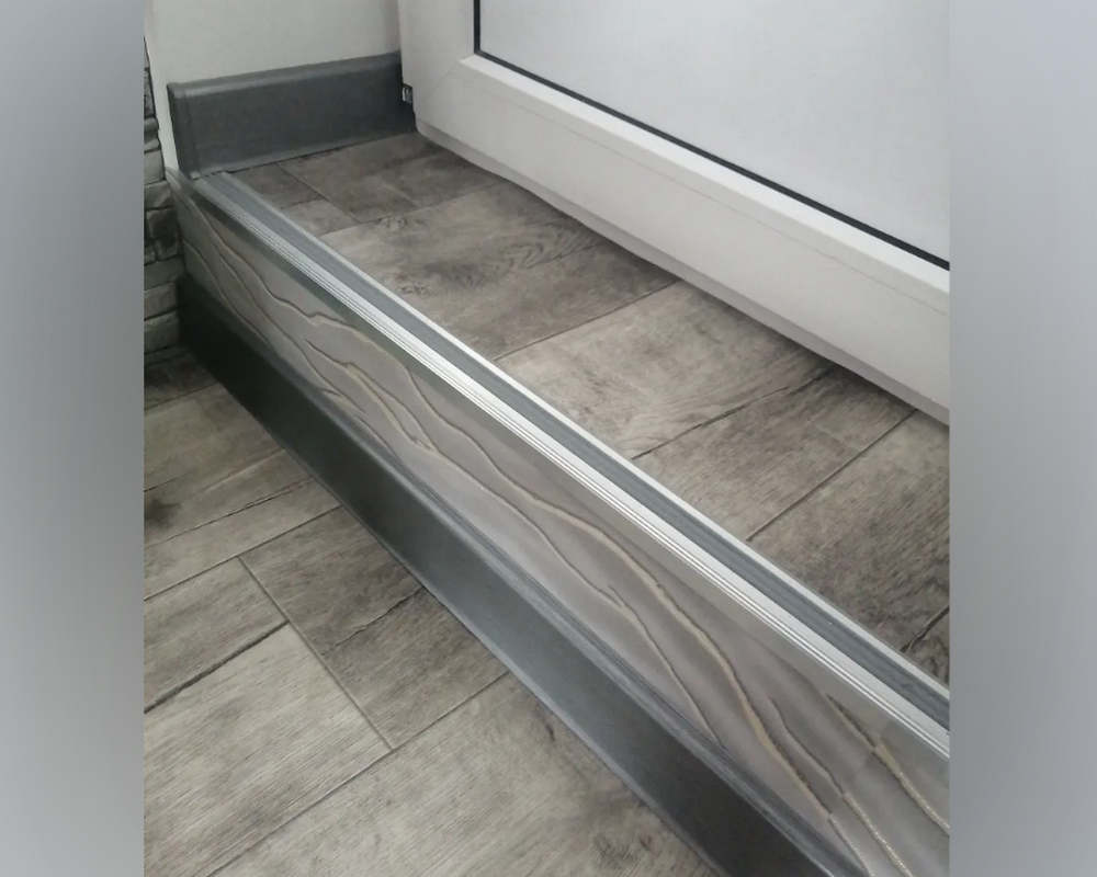 Порог одноуровневый ПС 08.2700.04 Бронза