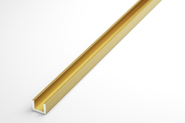 Швеллер 10*22*10 мм Шв 05.2000.502л Золото. Цена за 5 штук.