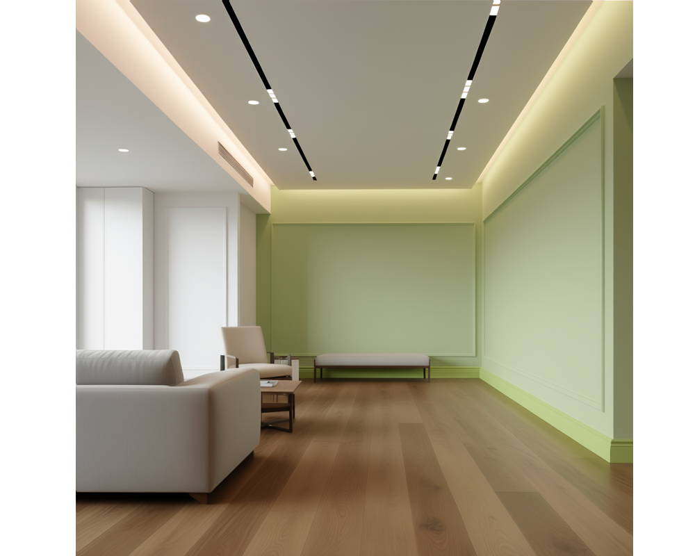 Плинтус ПОЛИСТИРОЛ HI WOOD B180V2 180мм х 24мм х 2,0м. Окраска включена в стоимость