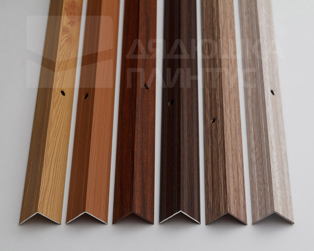 Порог угловой ПУ 05.2700.050 0,9 м Дуб муссон грей. Цена за 6 штук