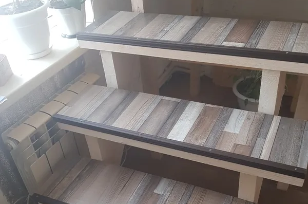 Порог угловой ПУ 05.2700.050 0,9 м Дуб муссон грей. Цена за 6 штук