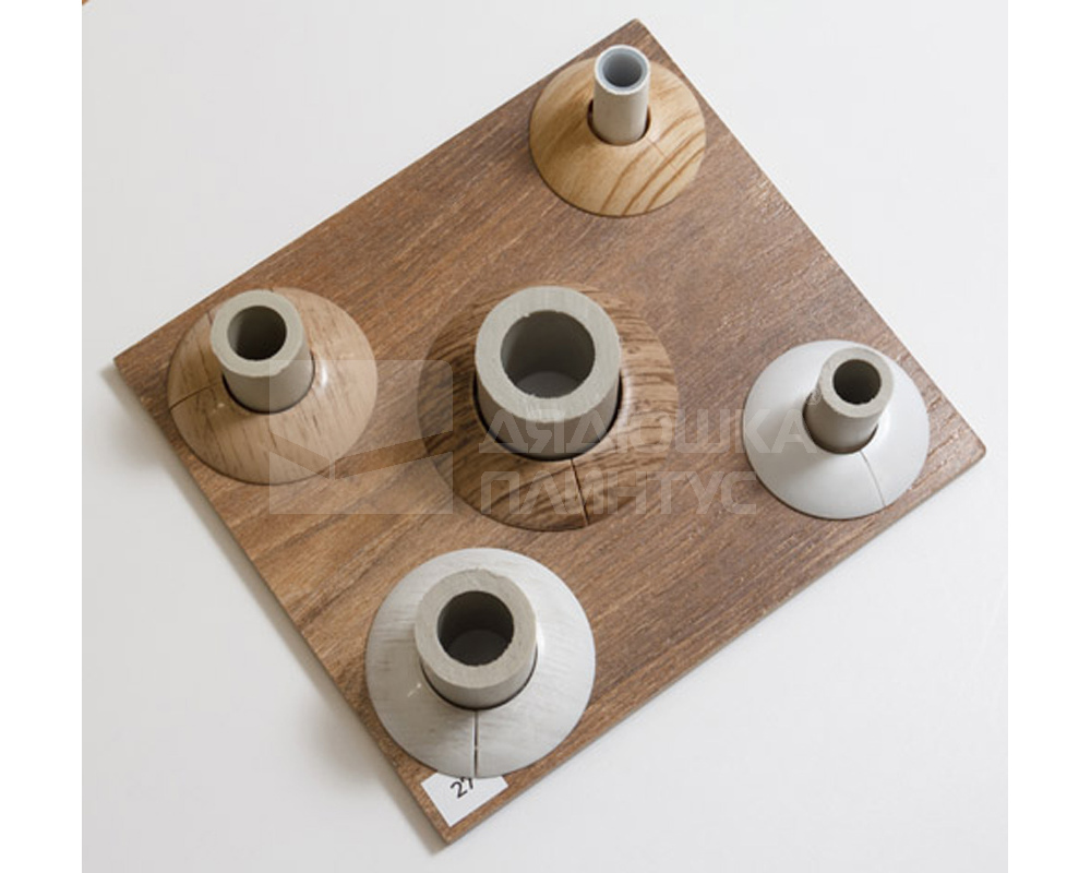 Розетта ПВХ ГРЕЙС d16 2шт/уп 110 Белый