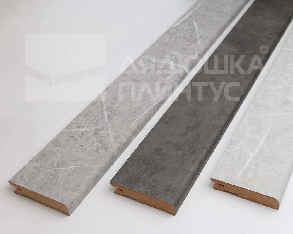 Плинтус МДФ Лука Пл 100-1МДФ.2700.Point line 24087 Дуб беленый