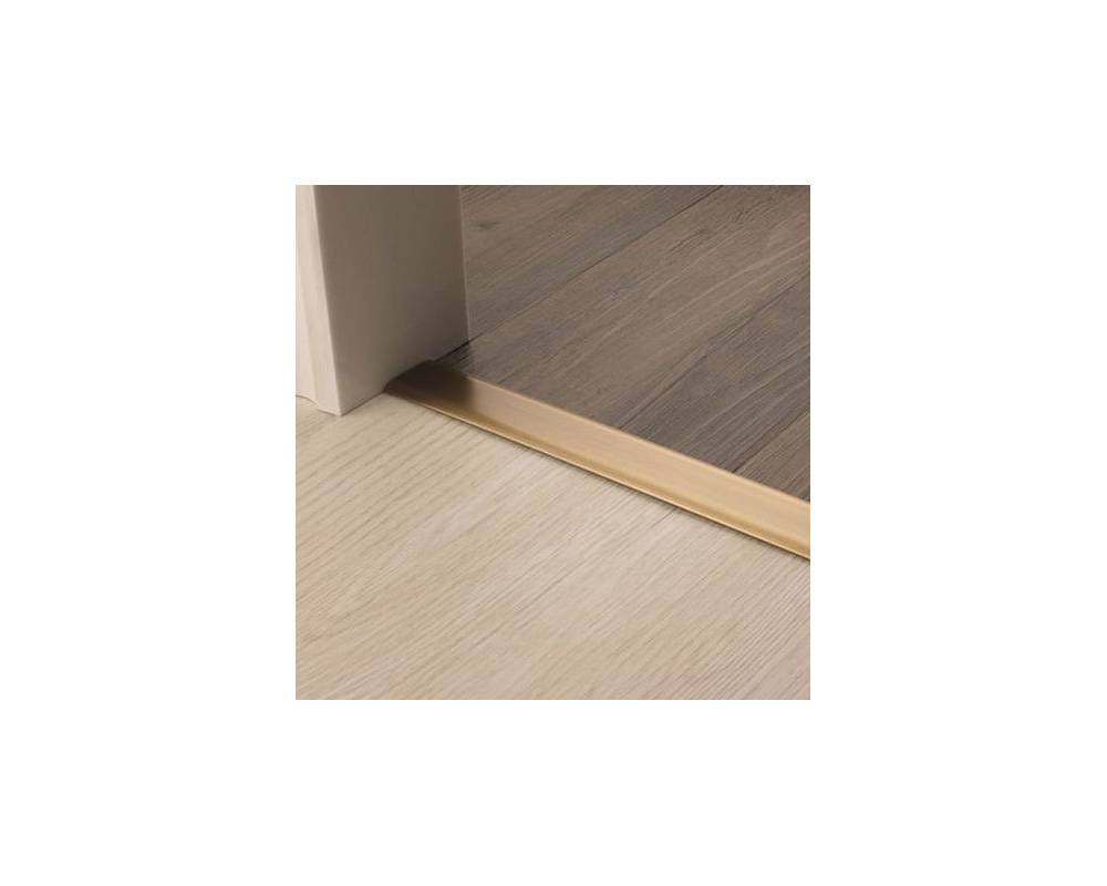 PVL37-04 Профиль Т-образный полукруглый латунь Антик бронза светлая 20мм х 2.7м