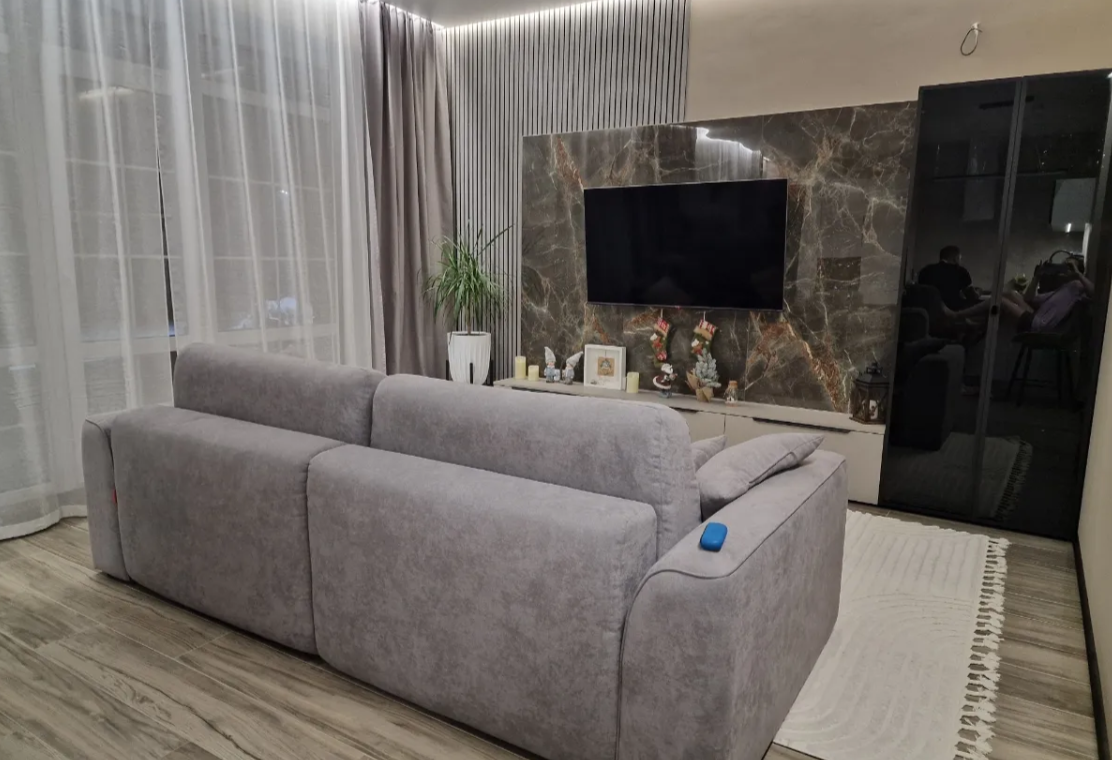 Панель вспененный полистирол ГРЕЙС 3D RAIL 120*2700 мм.  Береза