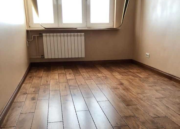 Плинтус МДФ Волшебная палочка. Гарден 60 мм. 219 Дуб темный