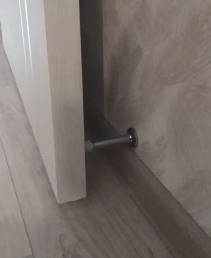 Упор дверной DS-0015-BN Черный никель