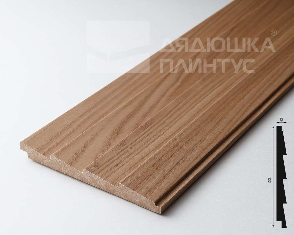 Панель МДФ ACUPAN 61.08.122505.95 зубья 12х122х2760 мм Эльм натуральный