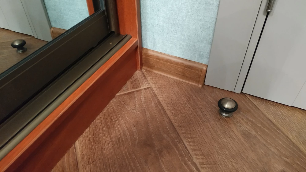 Упор дверной DS-0011-BN Черный никель