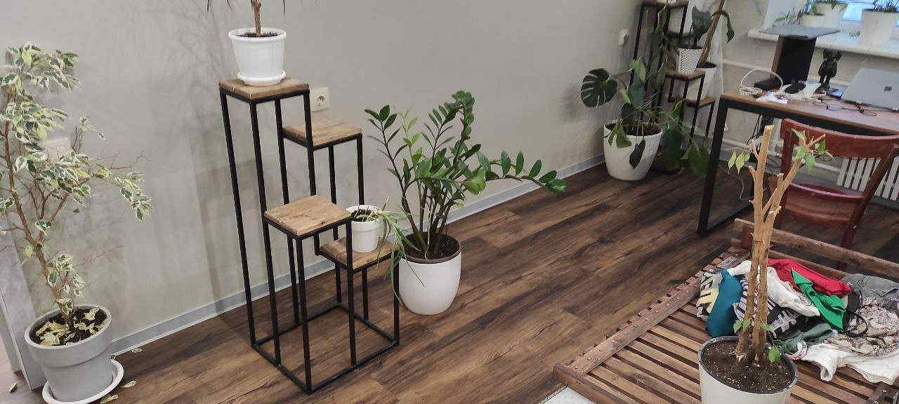 Плинтус ХДФ Dollken S100 100 мм х 2,575м 1248 Бело-серый