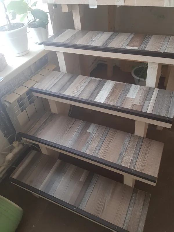 Порог угловой ПУ 05.1800.042л Шампань