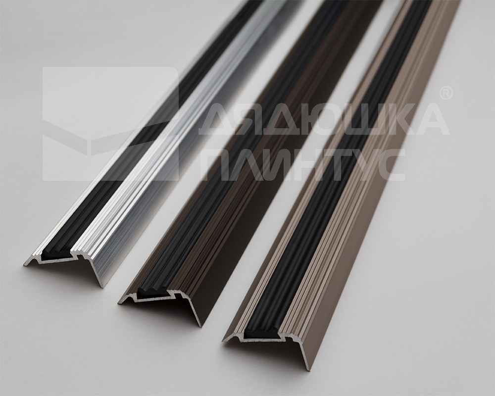 Порог угловой ПУ 07-1.1800.03 Шоколад