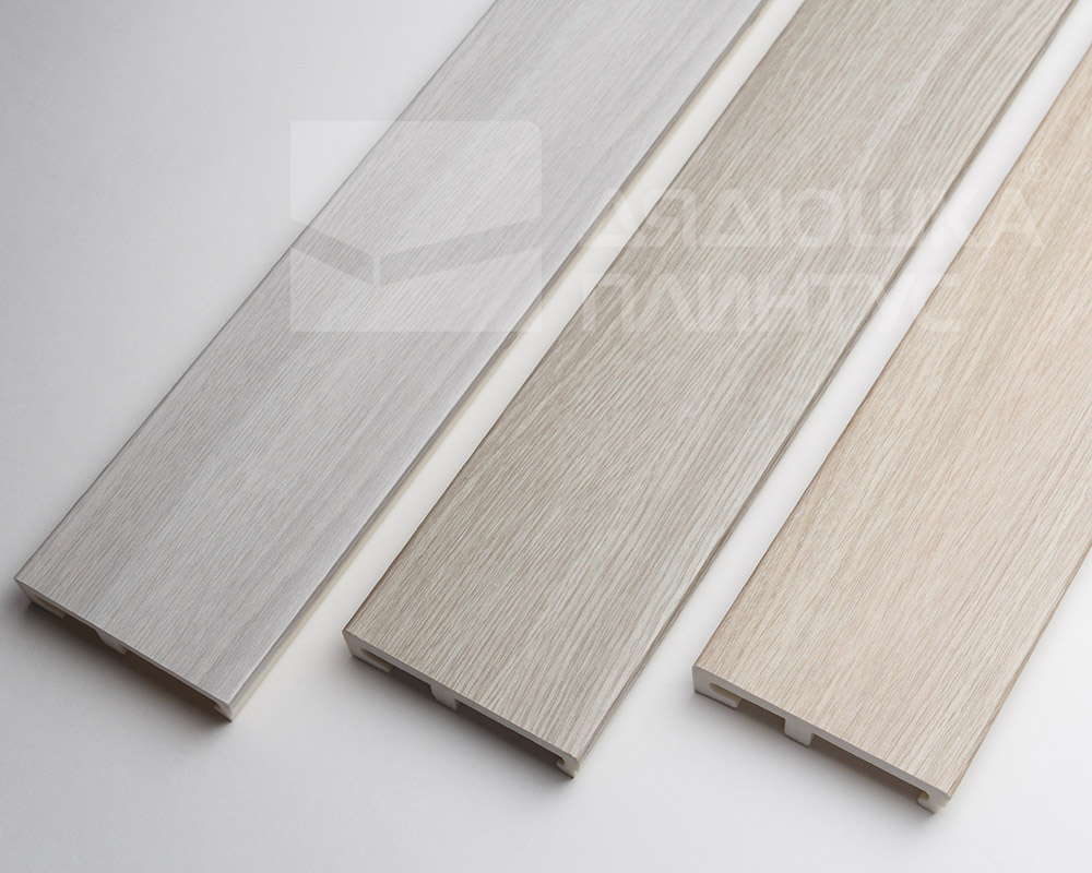 Плинтус напольный Salag Alpha 80 Касзмир  2,4м