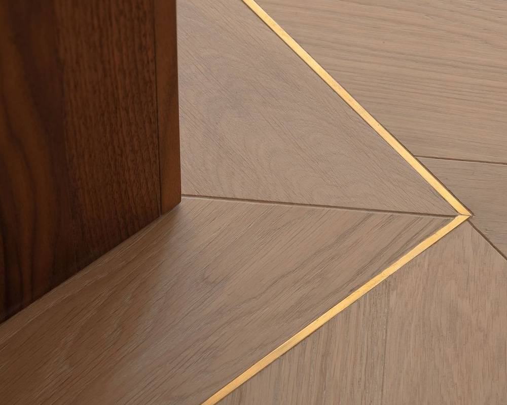 PVL67-04 Профиль Т-образный полукруглый латунь Антик бронза светлая 15мм х 2.7м