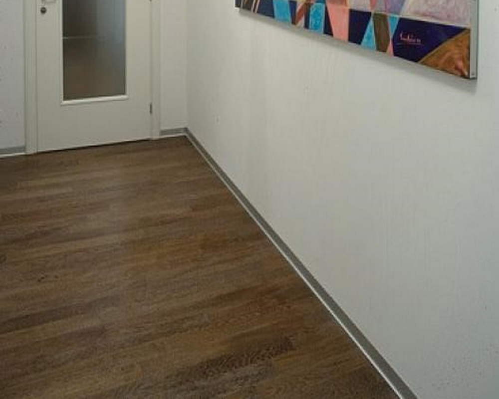 Плинтус из нержавеющей стали Пл 60-1НС.2700.001