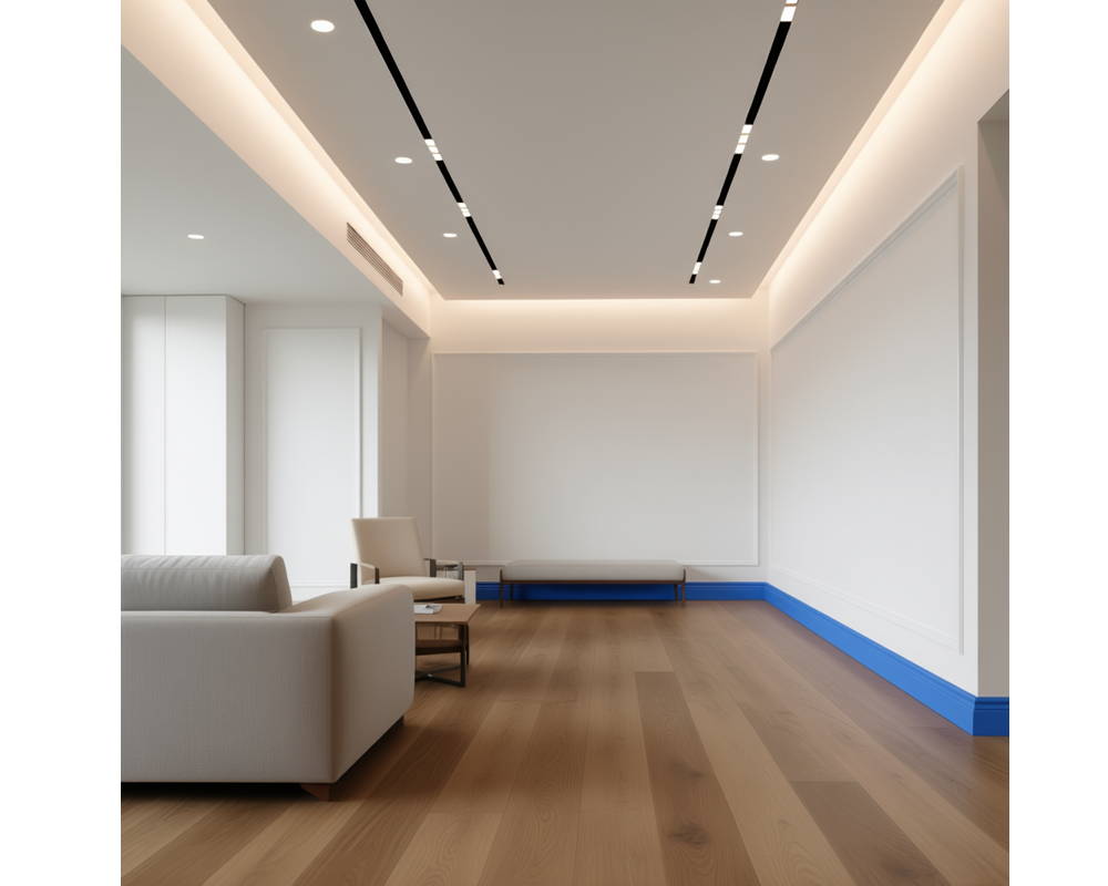 Плинтус ПОЛИСТИРОЛ HI WOOD B180V2 180мм х 24мм х 2,0м. Окраска включена в стоимость