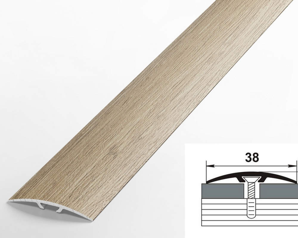 Порог одноуровневый ЛС 04-3.2700.4087 Дуб беленый