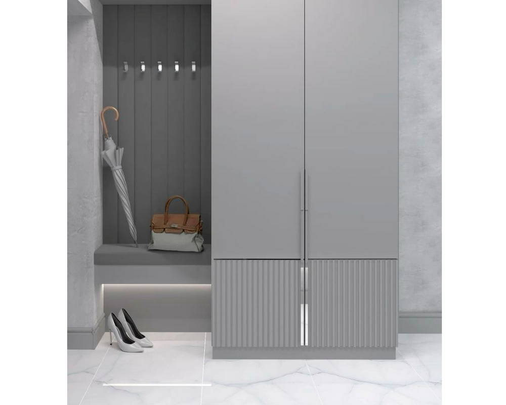 Плинтус ПОЛИСТИРОЛ HI WOOD B97 97мм х 15мм х 2,0м. Окраска включена в стоимость