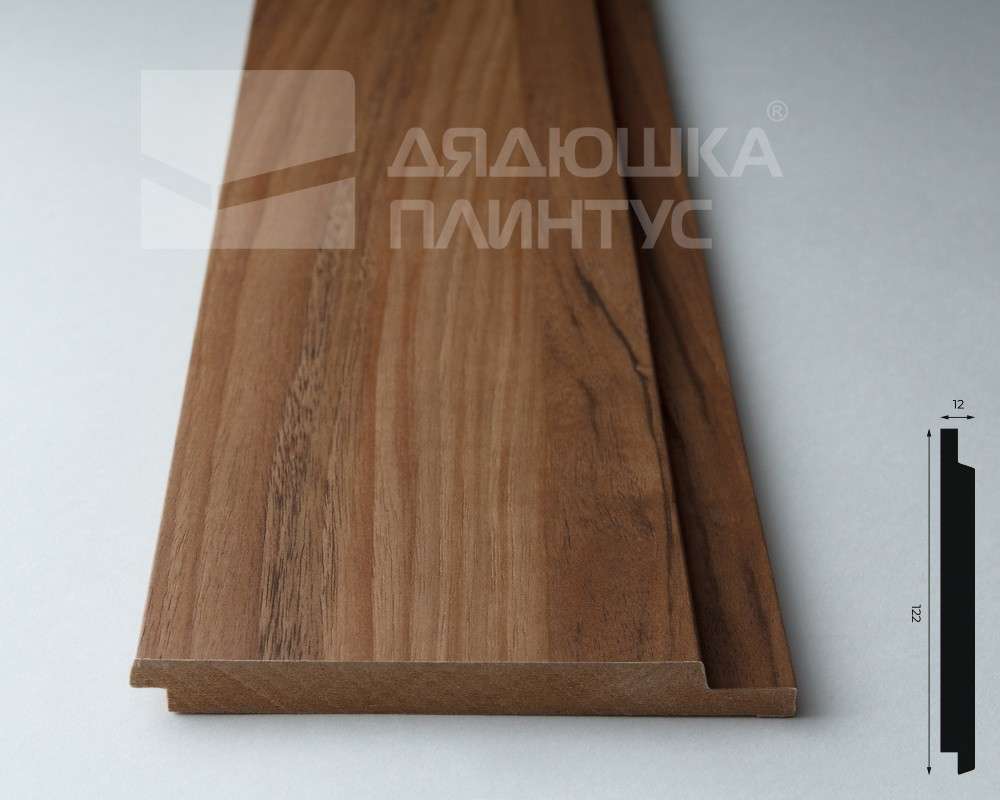 Панель МДФ ACUPAN 61.08.122503.92 плоская 12х122х2760 мм Орех светлый