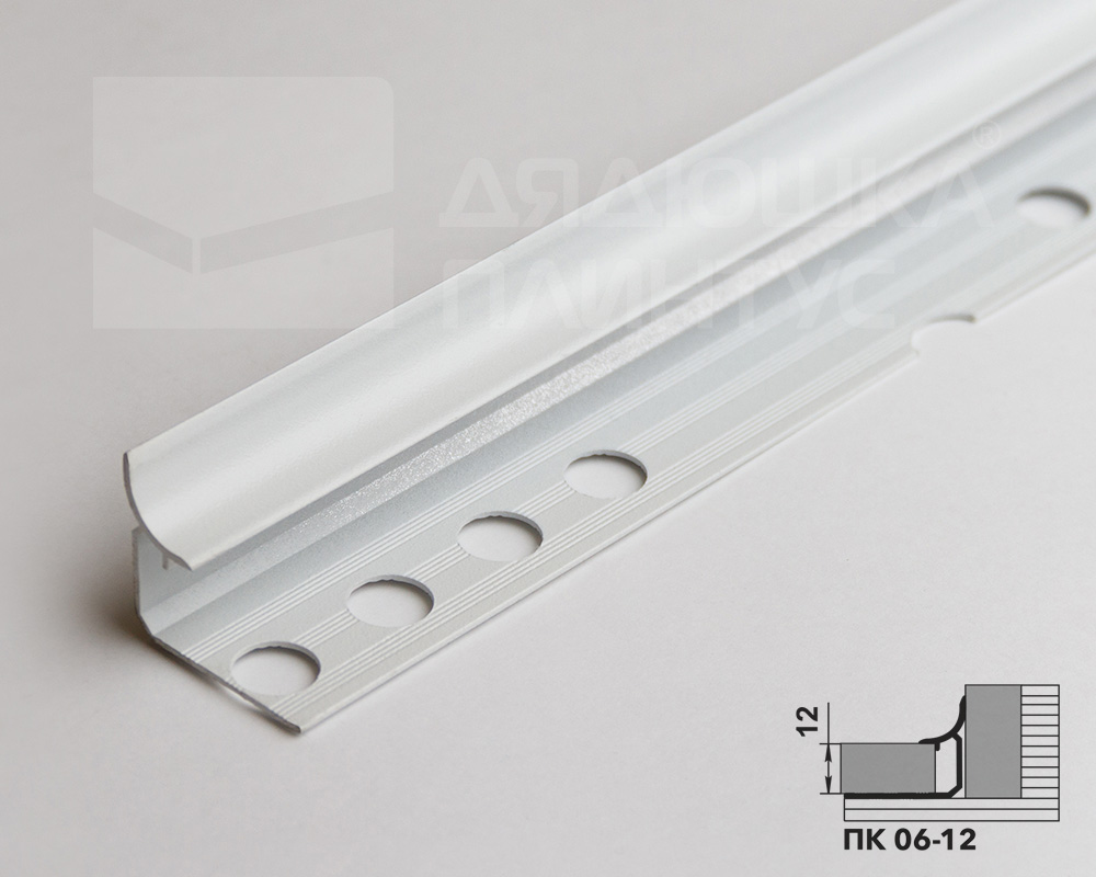 Профиль окантовочный ПК 06-12.2700.216 Белый