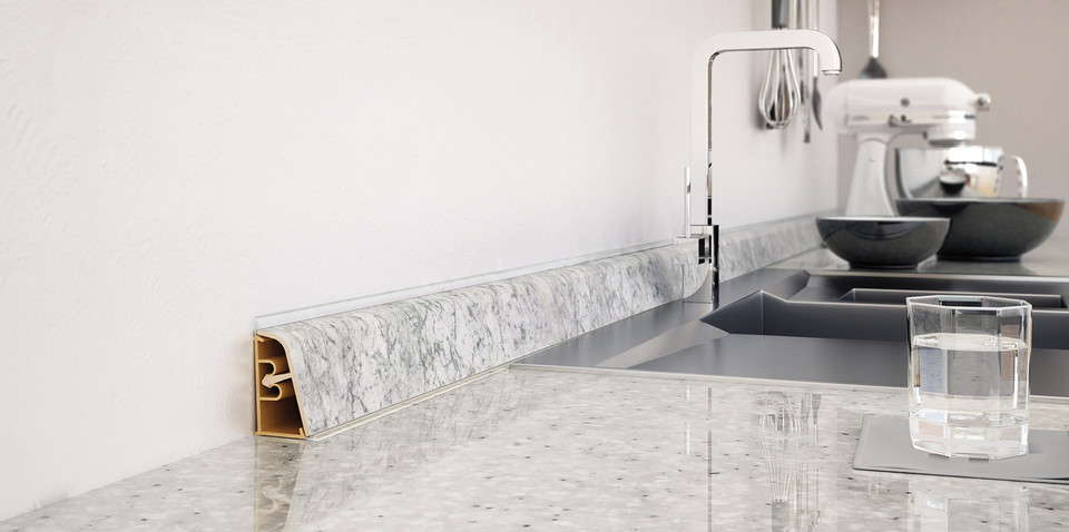 Плинтус для столешниц BL44 Молокай 37*24*3000 мм.