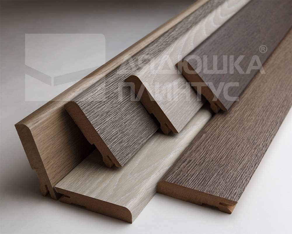 Плинтус МДФ Лука Пл 80МДФ.2700.Point line 24066 Бетон лофт светлый